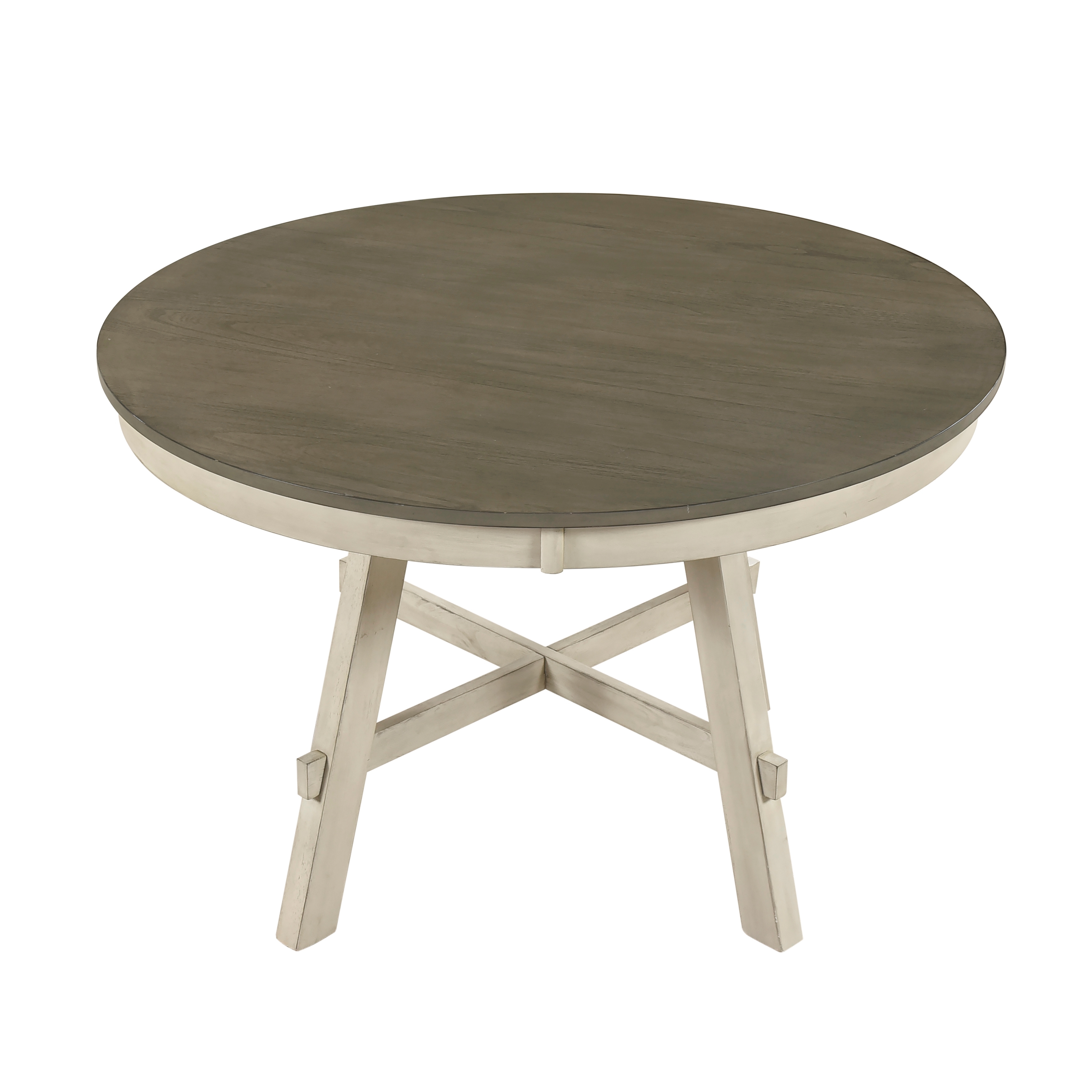 Homelegance Ogden 48" Round Two-Tone Dining Table