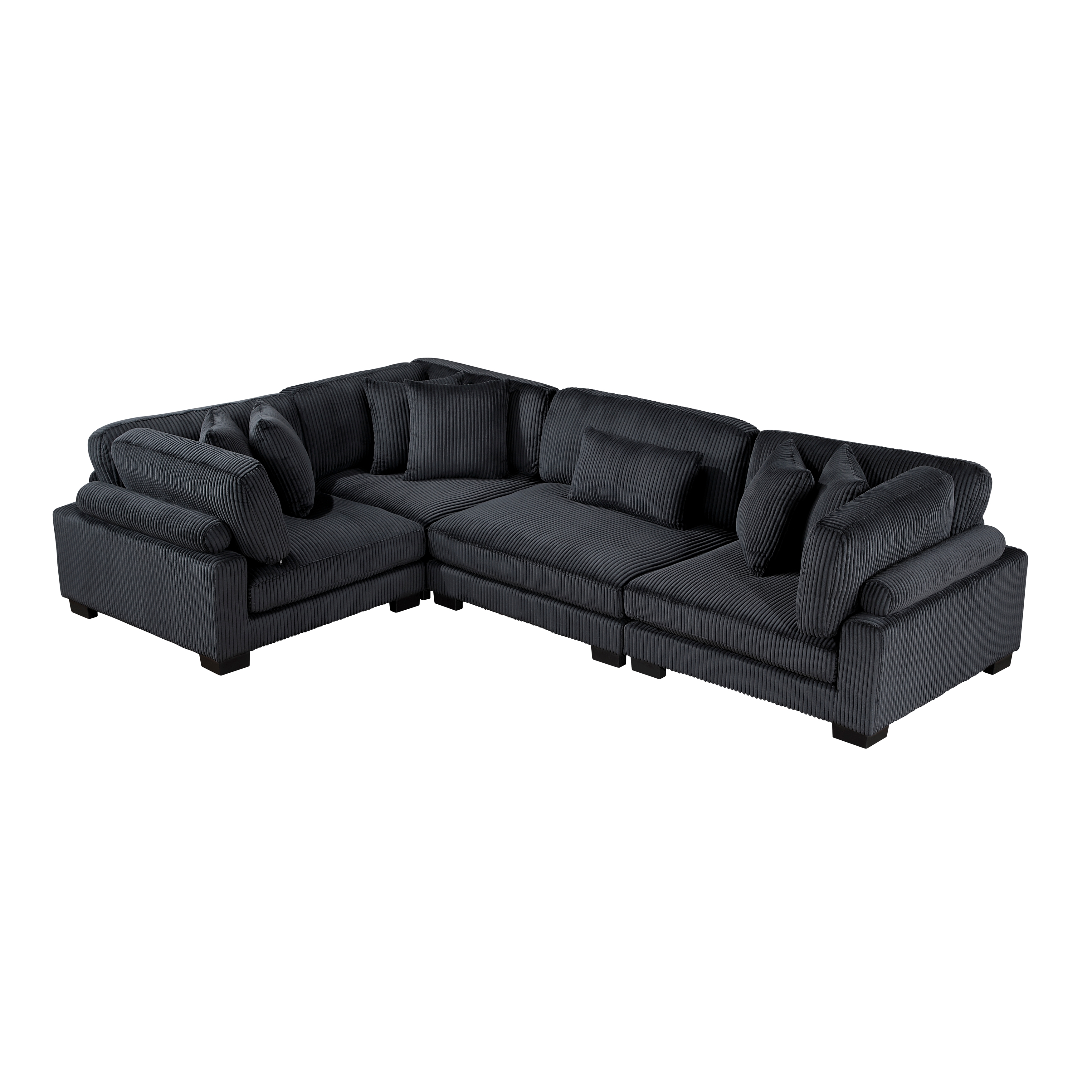 Homelegance Traverse 4-Piece Sectional Sofa