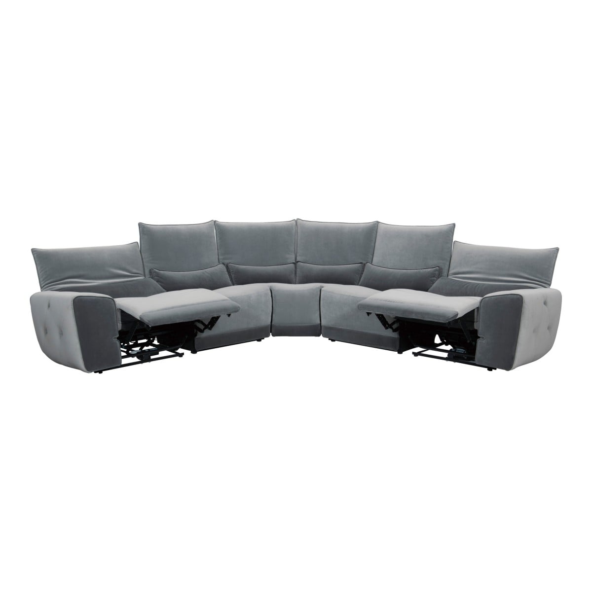5-Piece Power Reclining Sectional