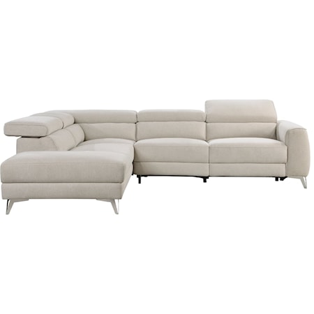 2-Piece Power Reclining Sectional