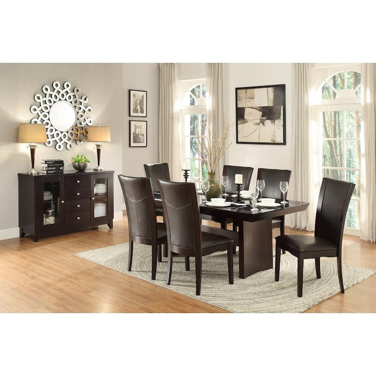 Homelegance Furniture Daisy Dining Table