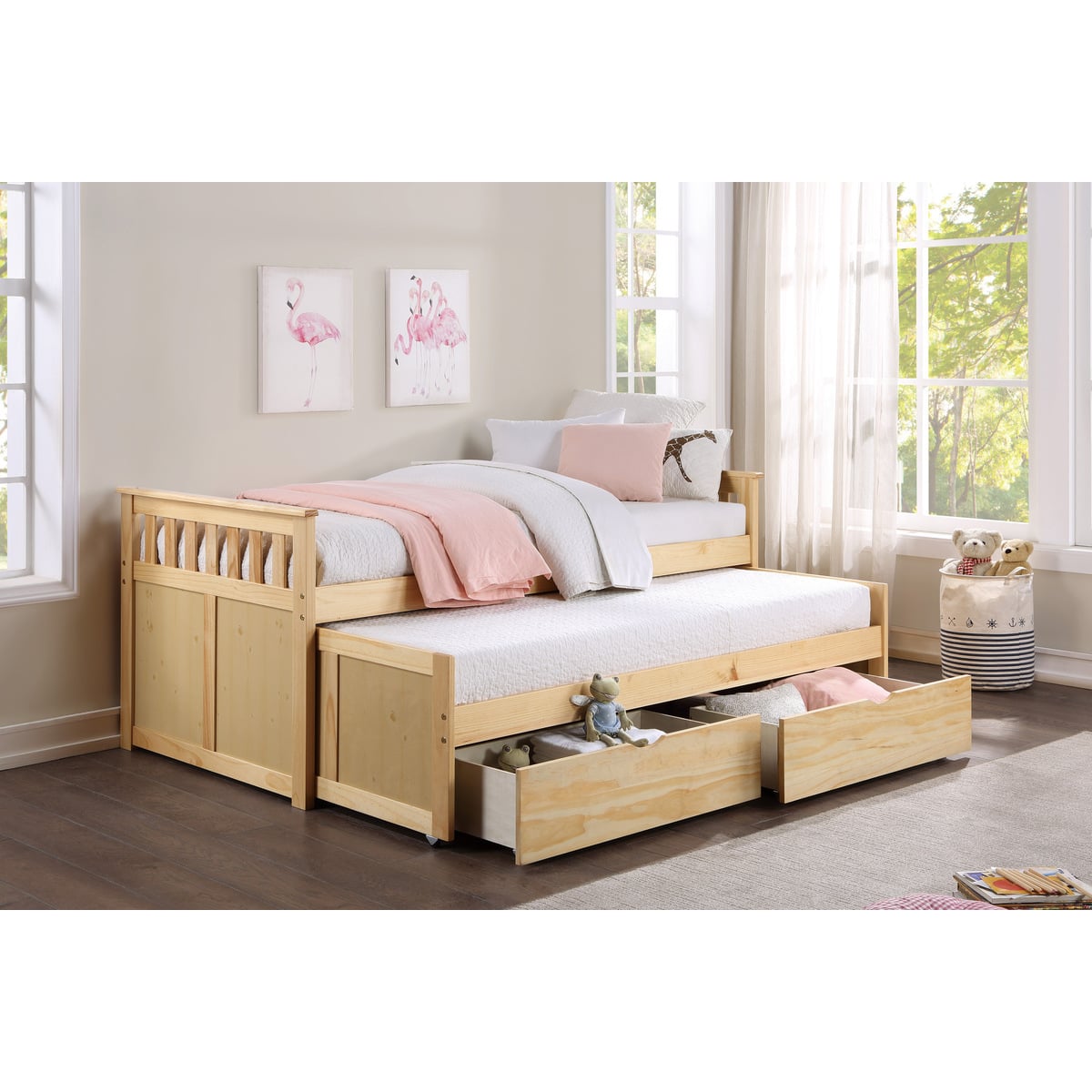 Homelegance Bartly Twin/Twin Bed