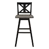 Homelegance Amsonia Bar Height Swivel Chair