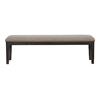 Transitional Upholstered Bench with Nailhead Trim