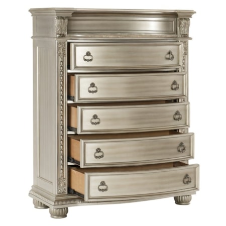 5-Drawer Bedroom Chest