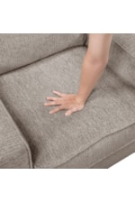 Homelegance Frances Casual Sofa with Decorative Toss Pillows