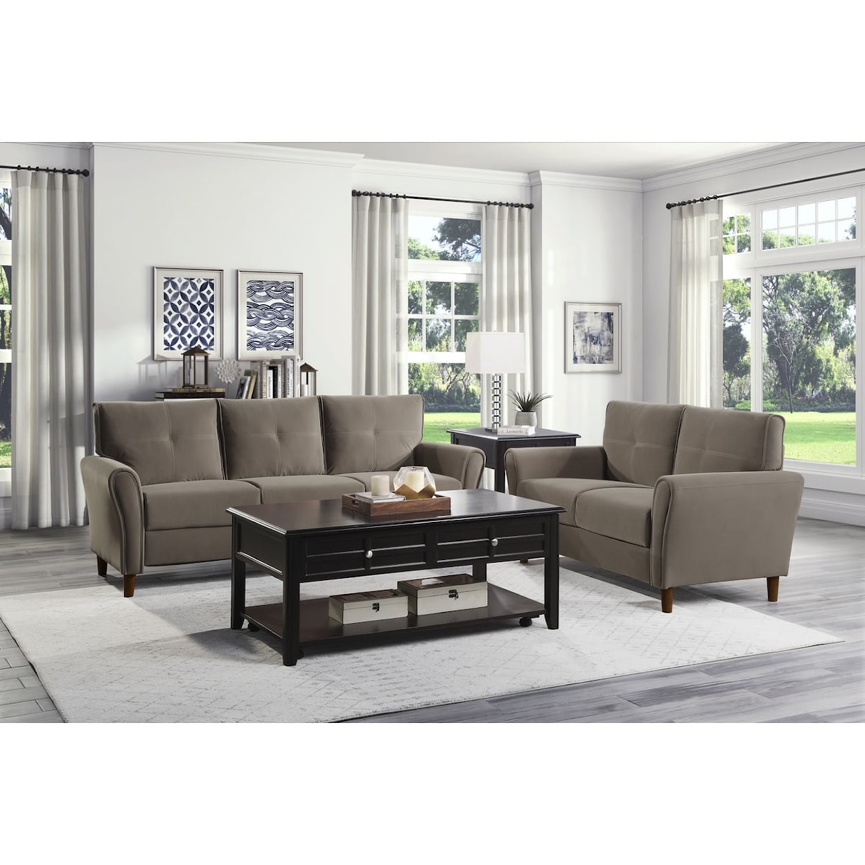 Homelegance Dunleith Loveseat