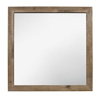 Contemporary Square Dresser Mirror