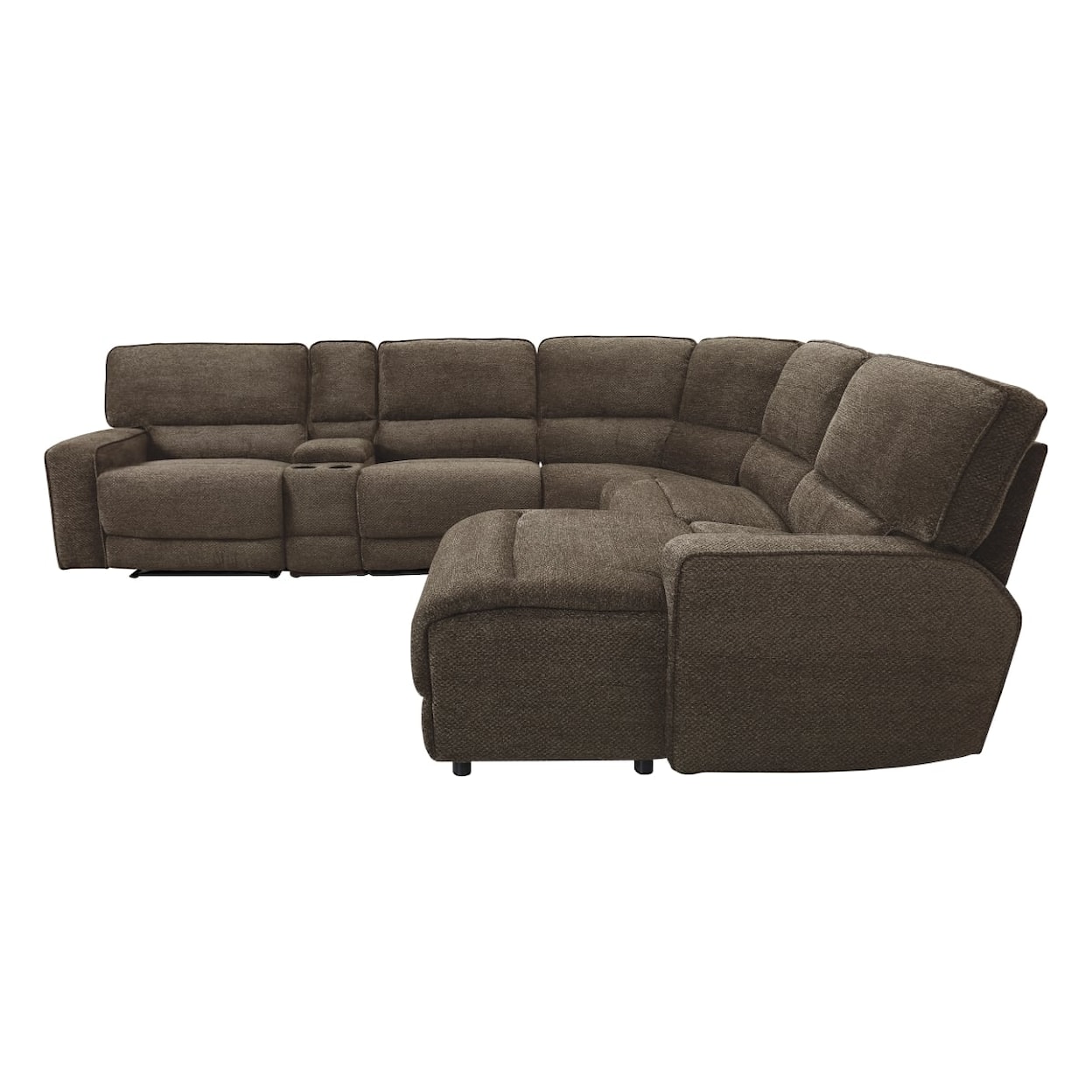 Homelegance Furniture Shreveport 6-Piece Modular Reclining Sectional Sofa