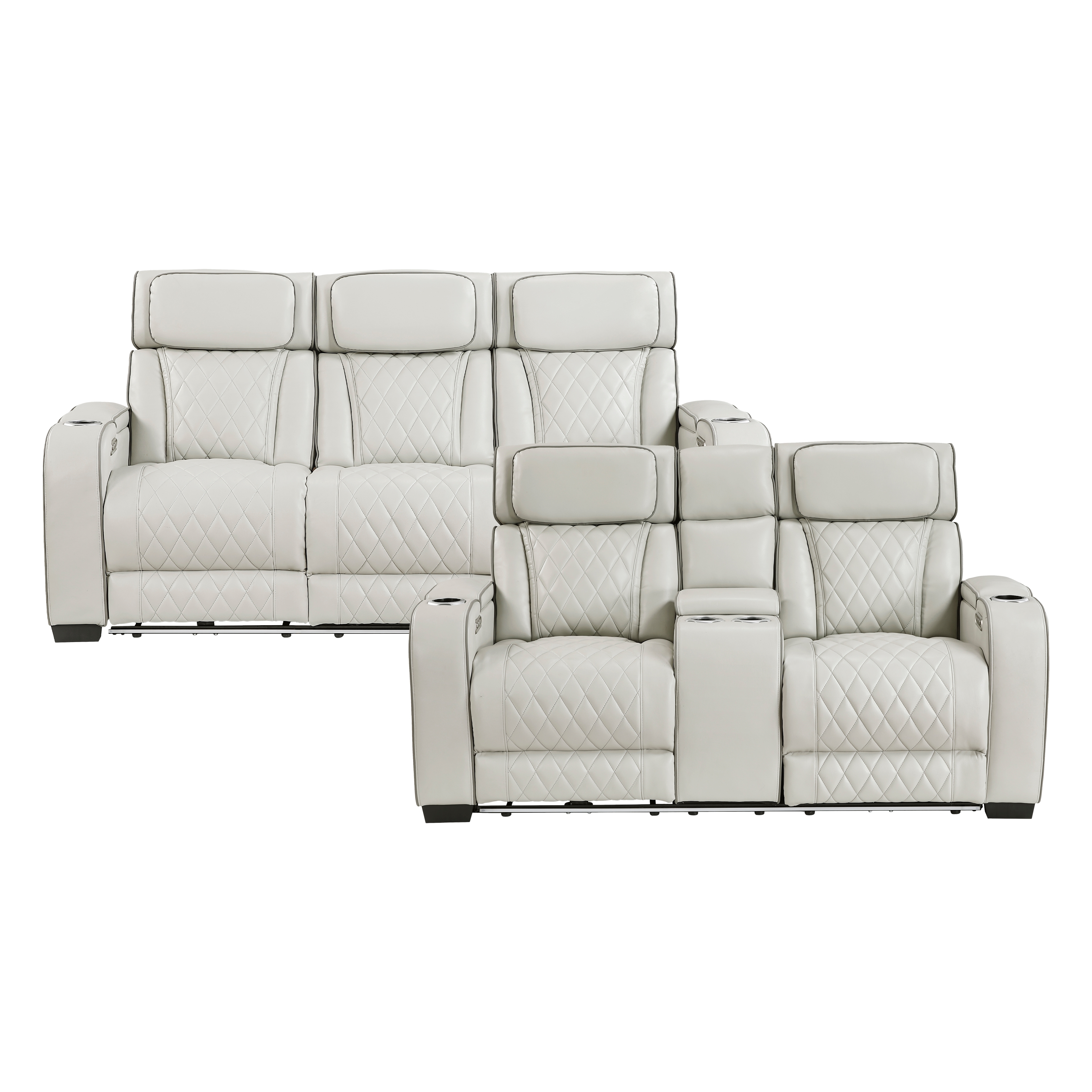 Homelegance Fairway 2-Piece Power Reclining Living Room Set