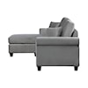 Homelegance Furniture Monty Reversible Sofa Chaise