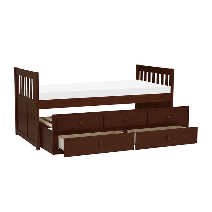 Homelegance Rowe Twin/Twin Trundle Bed
