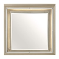 Glam Mirror with LED Backlight