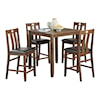 Homelegance Weston 5-Piece Counter Height Dining Set