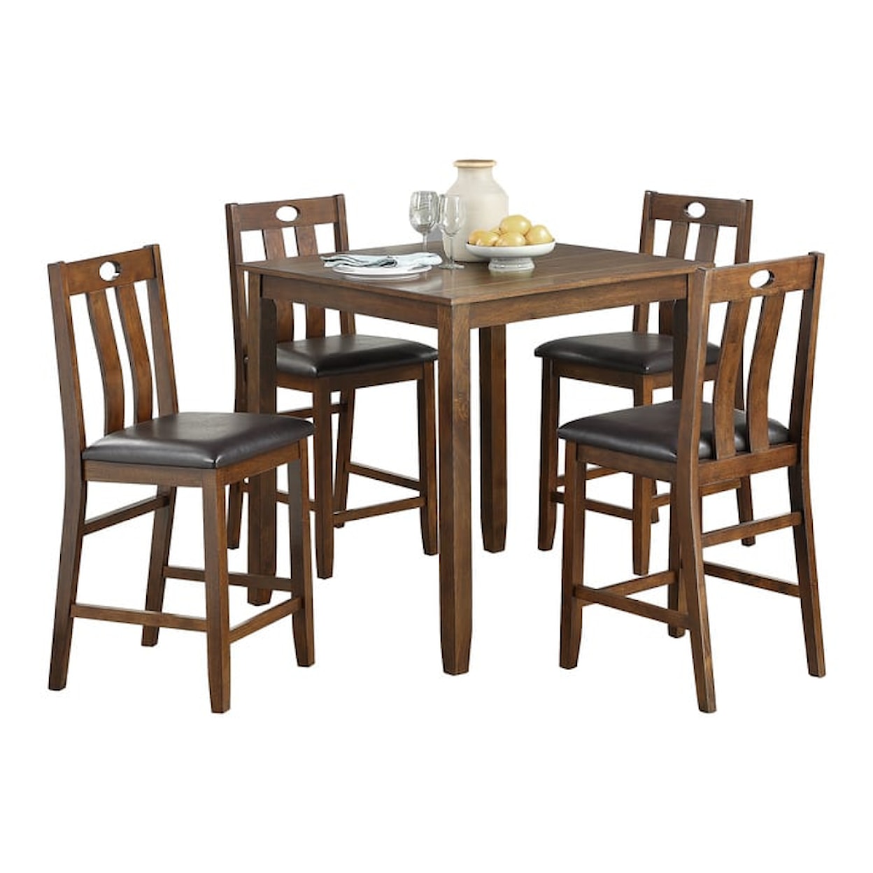 Homelegance Weston 5-Piece Counter Height Dining Set