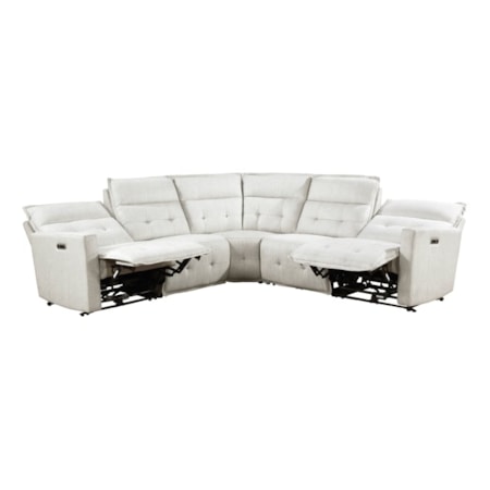 5-Piece Power Reclining Sectional Sofa