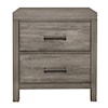 Homelegance Furniture Bainbridge 2-Drawer Nightstand