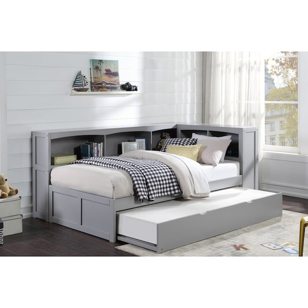 Homelegance Orion Twin Bed with Trundle