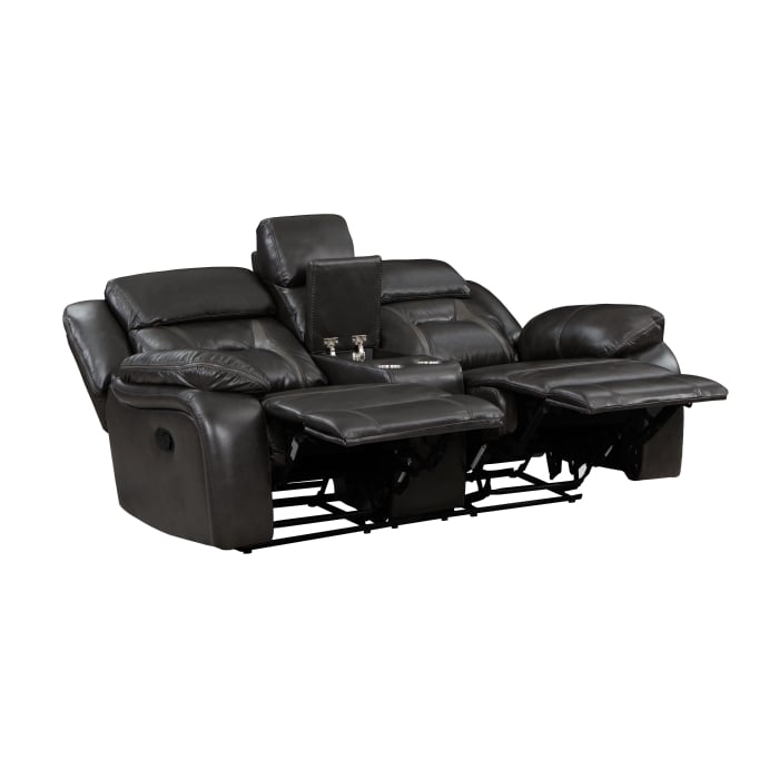 Homelegance Amite Reclining Loveseat