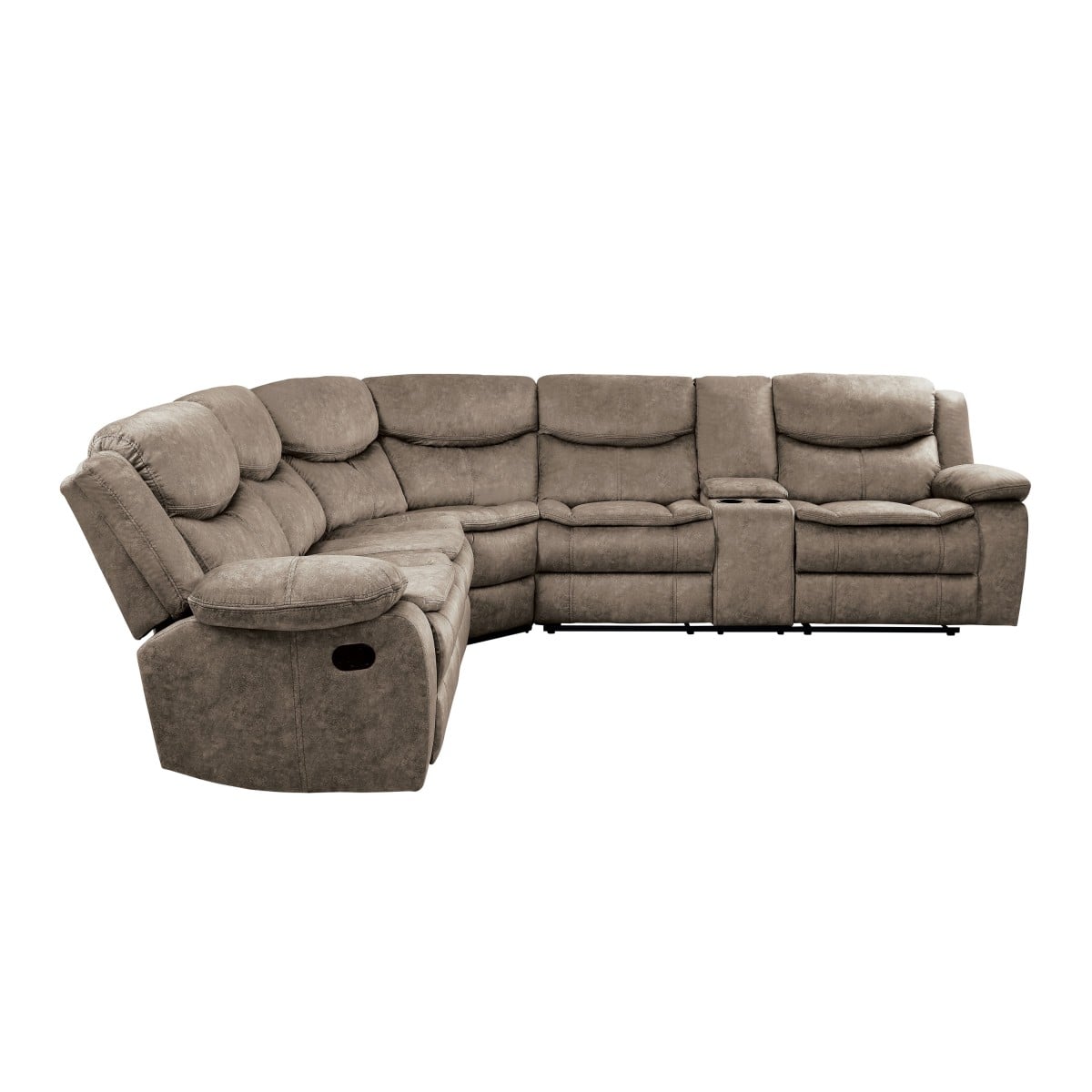 3-Piece Sectional with Right Console
