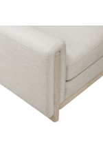 Homelegance Echo Modern Sofa with Exposed-Wood Frame