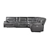 Homelegance Dyersburg 6-Piece Power Reclining Sectional Sofa