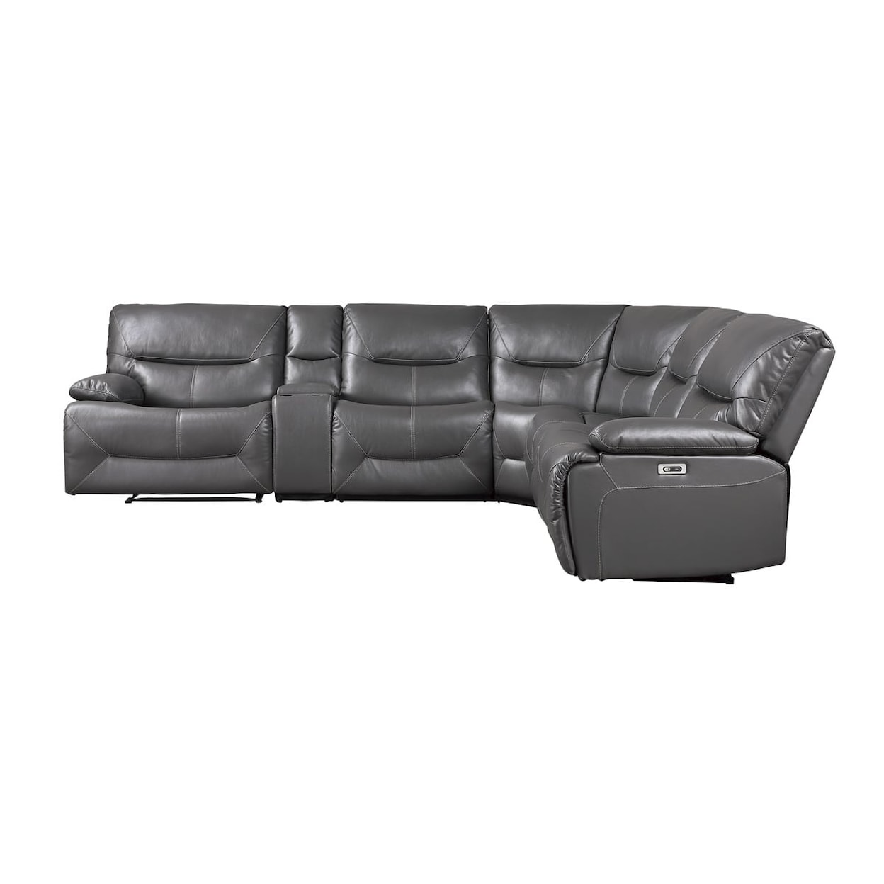 Homelegance Dyersburg 6-Piece Power Reclining Sectional Sofa