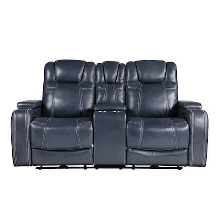 Power Reclining Loveseat w/Center Console