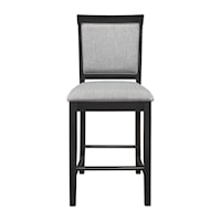 Casual Upholstered Counter Height Dining Chair