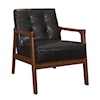 Homelegance Furniture Alby Accent Chair with Button Tufting