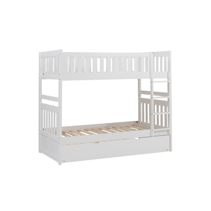 Homelegance Galen Twin/Twin Bunk Bed with Twin Trundle