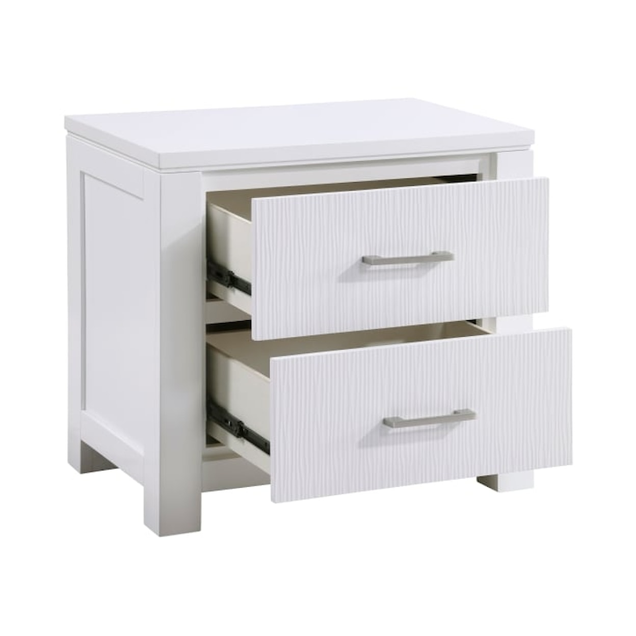 Homelegance Prism 2-Drawer Nightstand