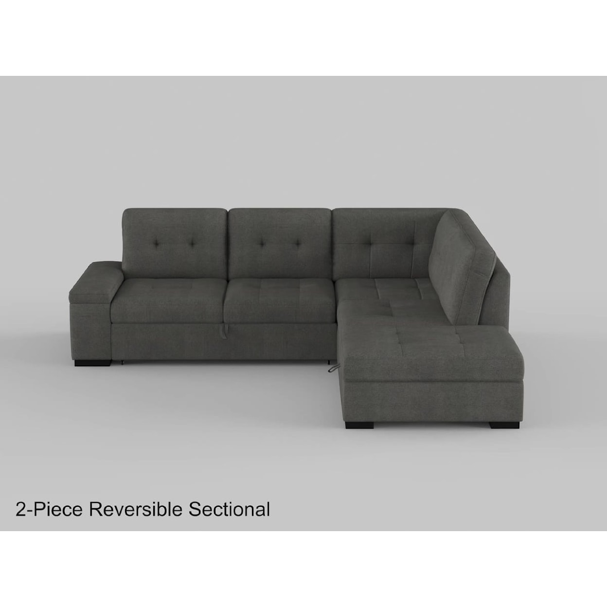 Homelegance Furniture Park Brooklyn 2-Piece Sectional