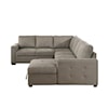 Homelegance Elton 3-Piece Sectional Sofa