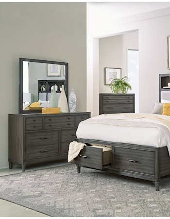 Queen Platform Bed