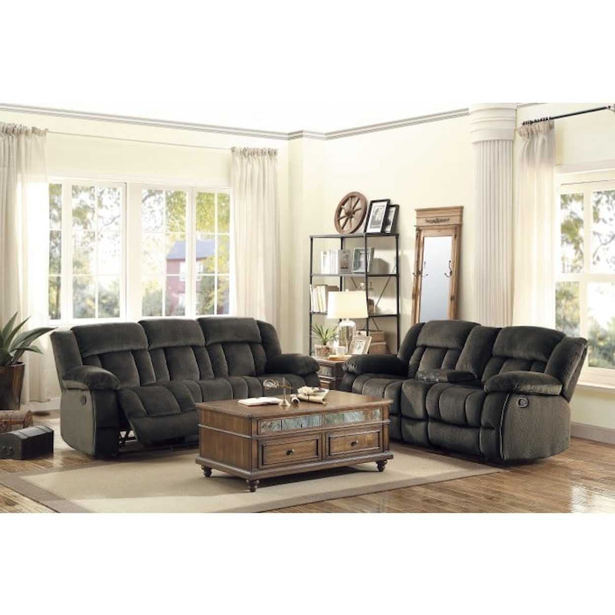 Homelegance Laurelton Reclining Loveseat