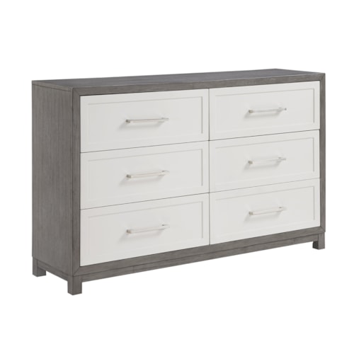Farmhouse 6-Drawer Dresser