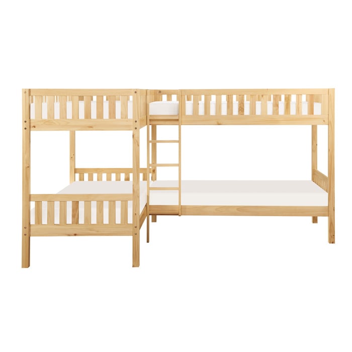 Twin Corner Bunk Bed