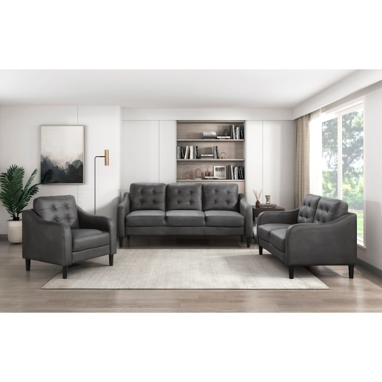 Homelegance Mallory Love seat