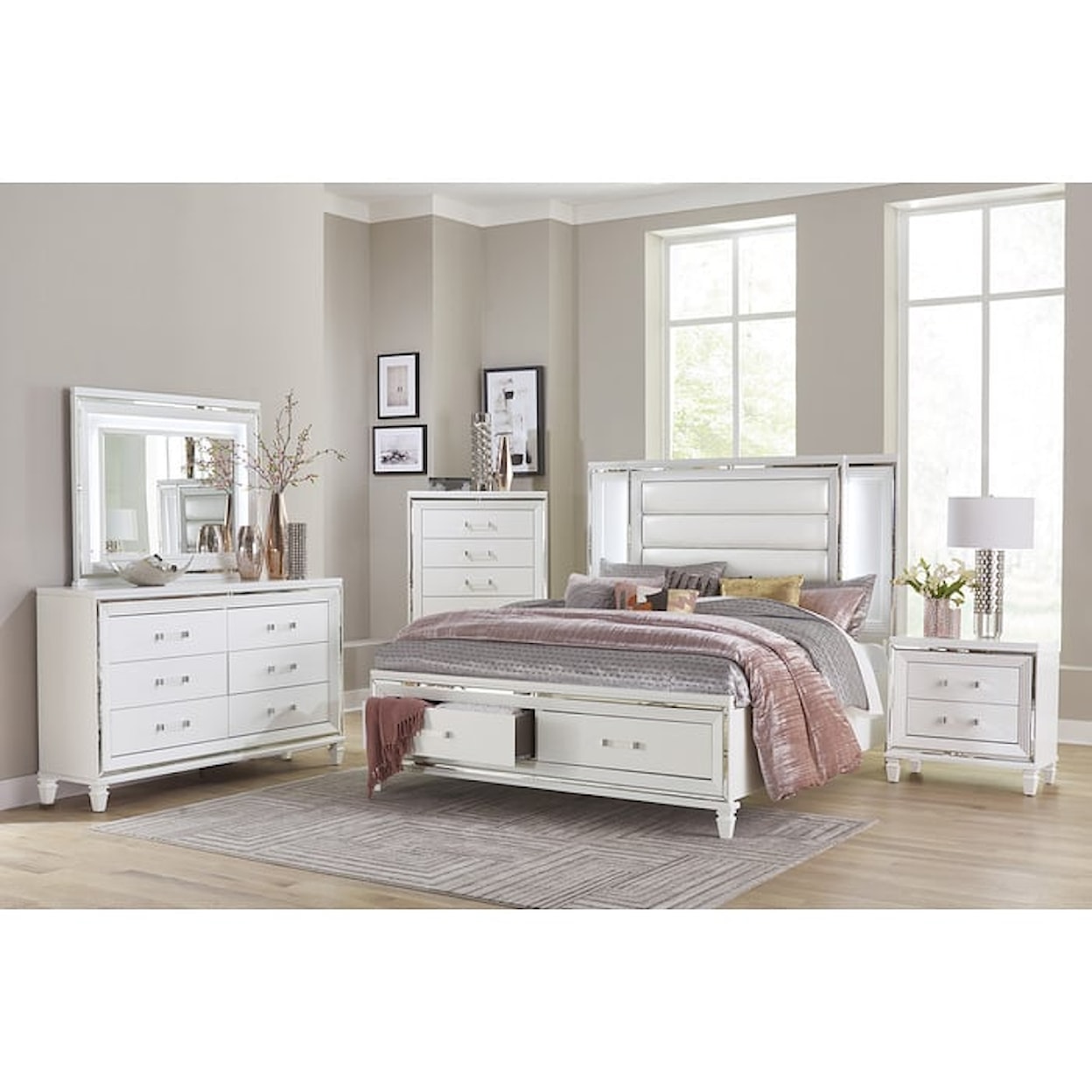 Homelegance Tamsin 2-Drawer Dresser