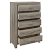 Homelegance Mandan 5-Drawer Bedroom Chest