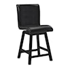 Homelegance Furniture Hillshaw Swivel Counter Height Chair