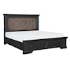 Homelegance Furniture Bolingbrook Queen Bed with Footboard Storage