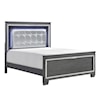 Homelegance Furniture Allura California King Bed with Led Lighting