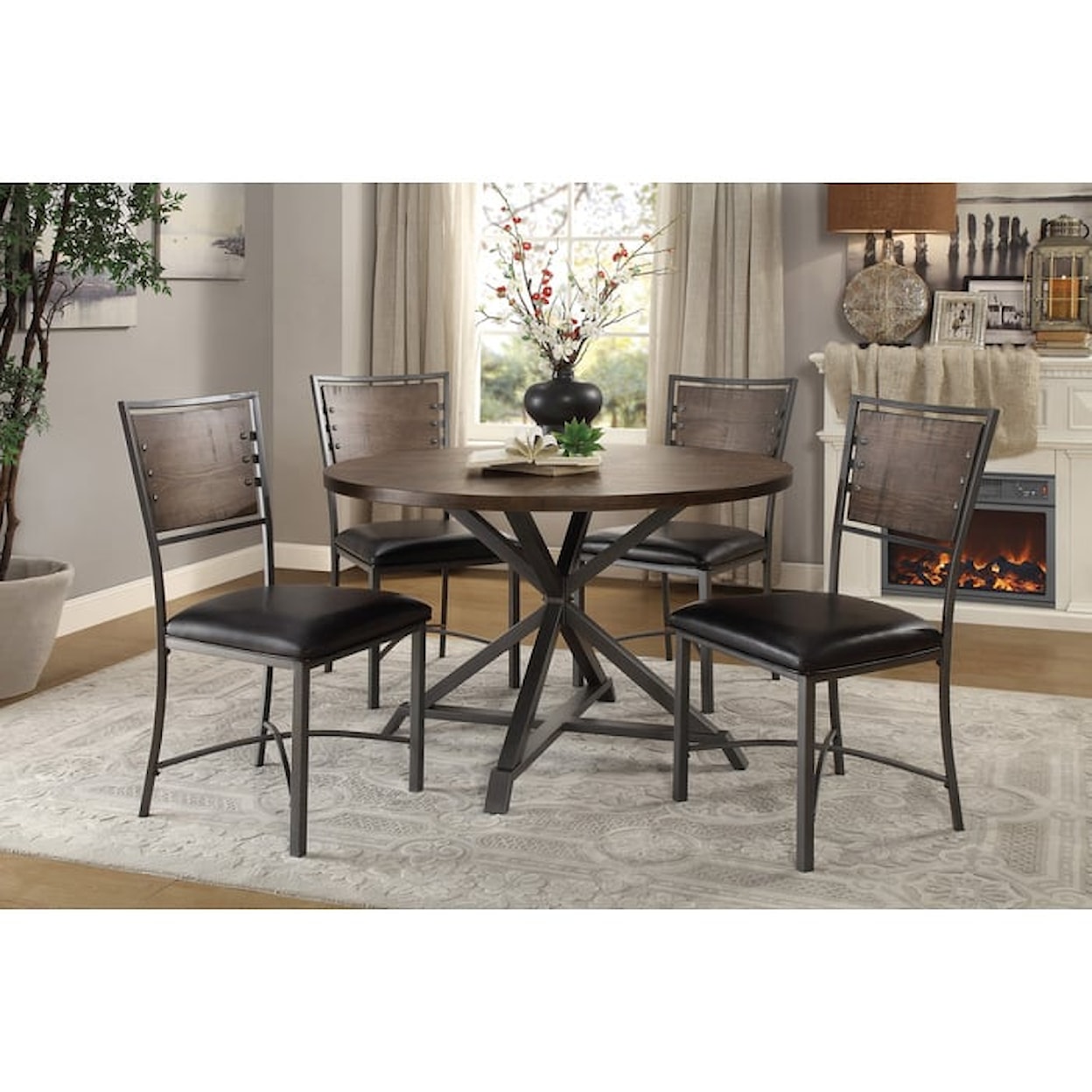 Homelegance Fideo Round Dining Table