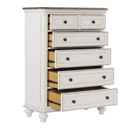 5-Drawer Bedroom Chest