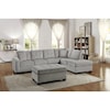 Homelegance Furniture Emilio 2-Piece Reversible Sectional Sofa