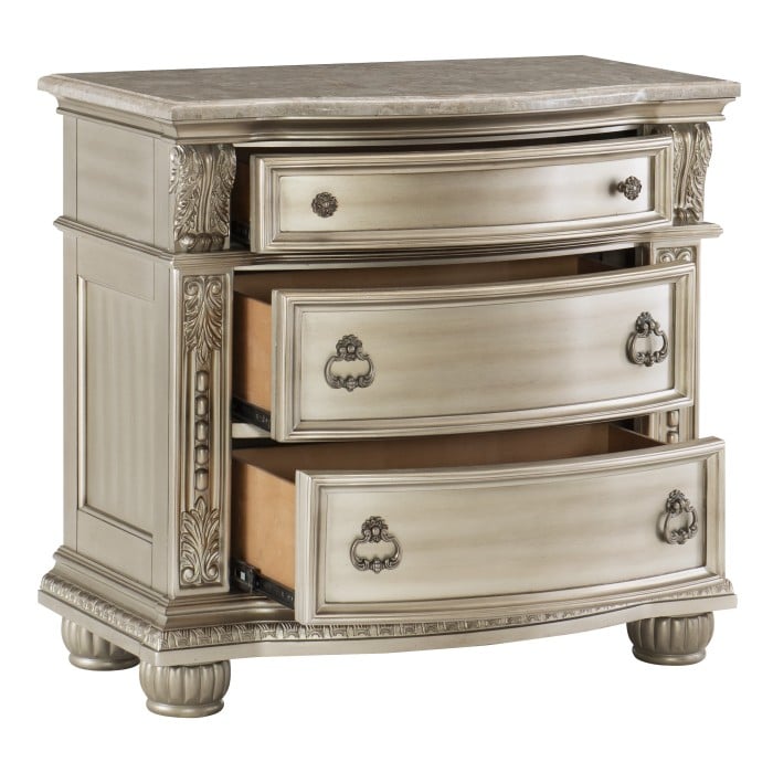 3-Drawer Nightstand