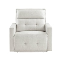 Casual Power Reclining Chair With Power Headrest