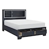 Homelegance Furniture Rosemont King  Bed with FB Storage